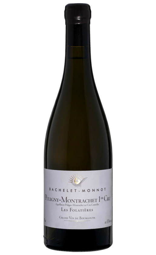 Wine Bachelet Monnot Puligny Montrachet 1Er Cru Les Folatieres 2018