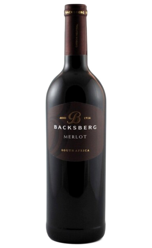 Wine Backsberg Merlot 2008