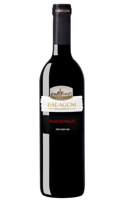 Wine Badagoni Alazani Valley Semi Sweet Red