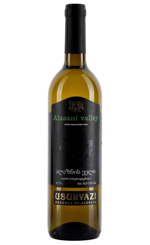 Вино Badagoni Usurvazi Alazani Valley Semi-Sweet White