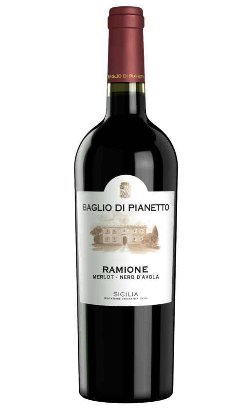 Вино Baglio di Pianetto Ramione Merlot-Nero d'Avola Sicilia 2016