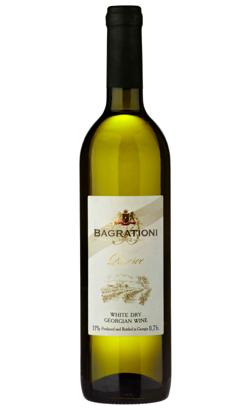 Wine Bagrationi Reserve White Dry