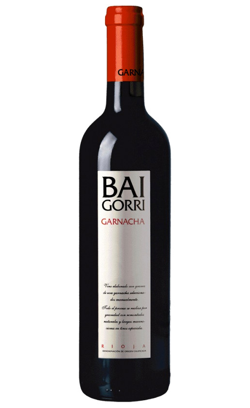 Wine Baigorri Garnacha