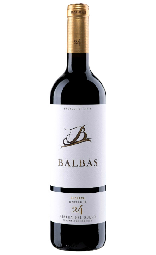 Wine Balbas Reserva Ribera Del Duero 2015