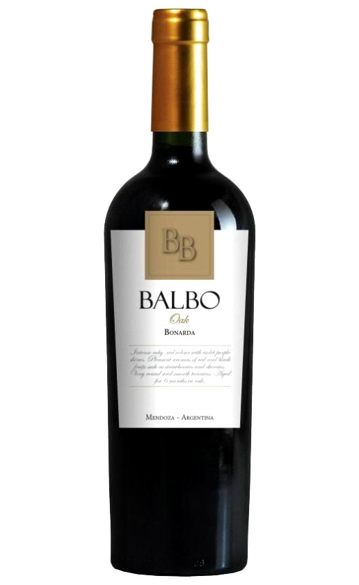 Wine Balbo Oak Bonarda 2017