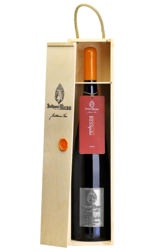 Wine Balthasar Ress Resspekt Riesling 2014 Wooden Box