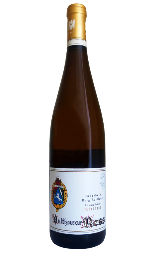 Wine Balthasar Ress Rudesheim Berg Rottland Riesling Spatlese 1997