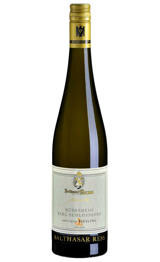 Wine Balthasar Ress Rudesheim Berg Schlossberg Riesling Trocken Gg 2015