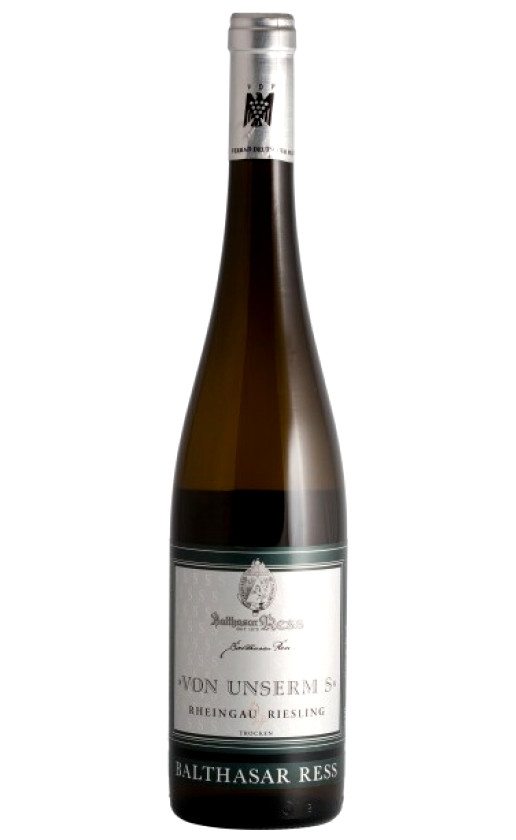 Wine Balthasar Ress Von Unserm S Rheingau Riesling Troken 2009