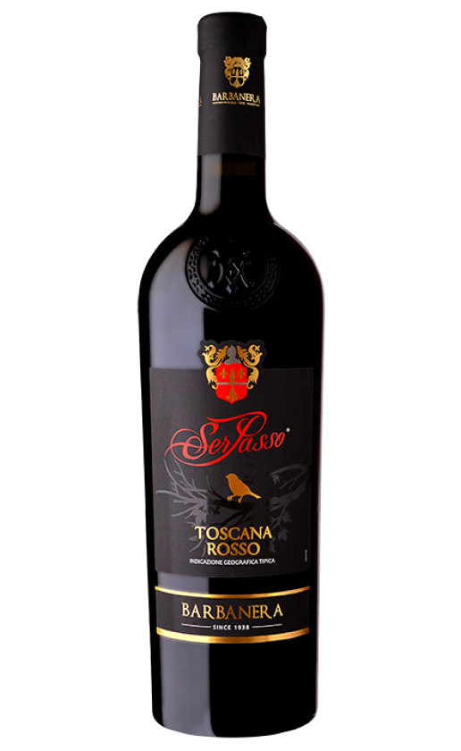Вино Barbanera Since 1938 Ser Passo Toscana Rosso