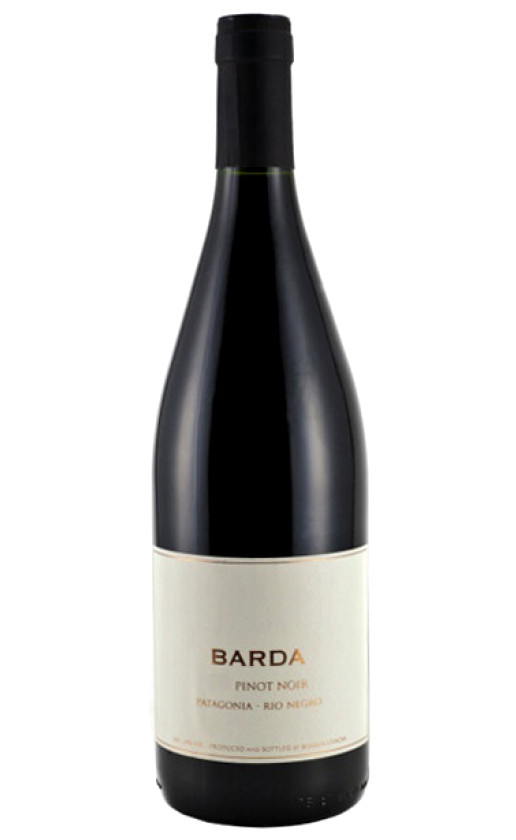 Wine Barda Pinot Noir Patagonia Rio Negro 2009