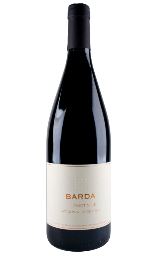 Wine Barda Pinot Noir Patagonia Rio Negro 2016