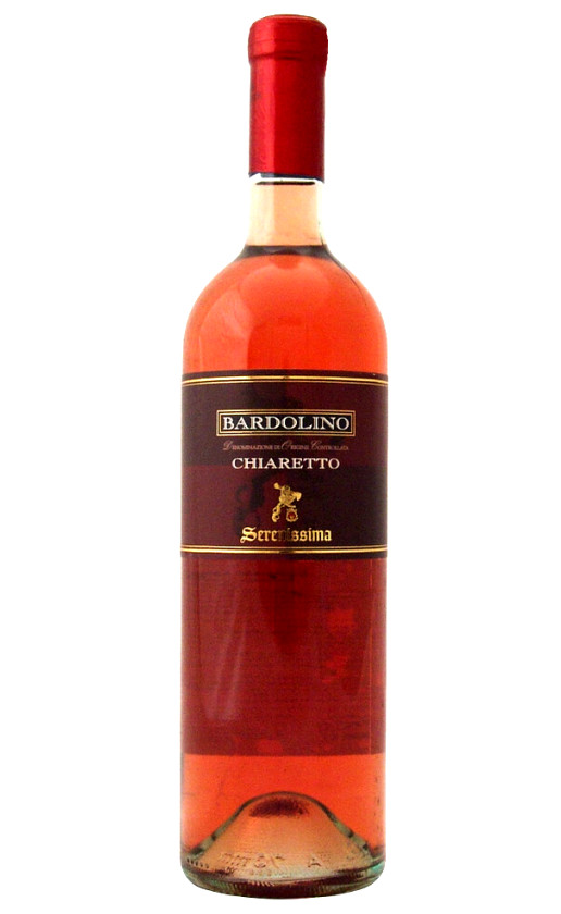 Wine Bardolino Chiaretto Serenissima 2011