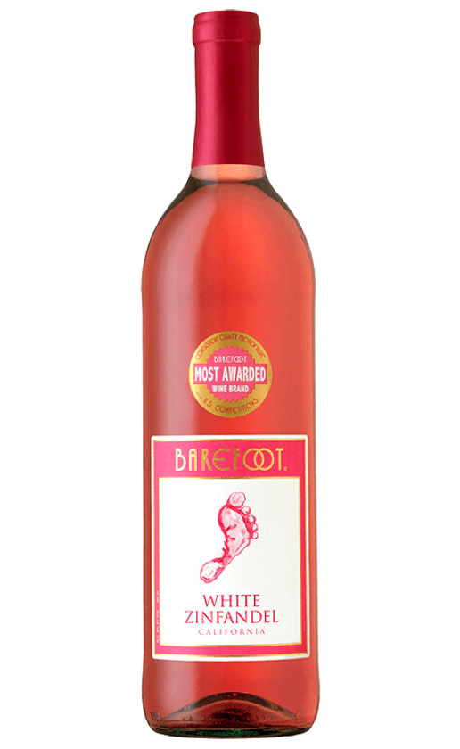 Вино Barefoot White Zinfandel 2018