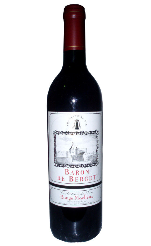Wine Baron De Berget Rouge Moelleux