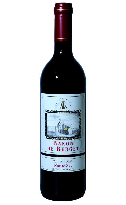 Wine Baron De Berget Rouge Sec