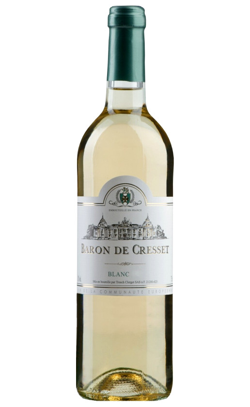 Wine Baron De Cresset Blanc Demi Sec