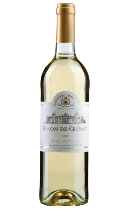 Wine Baron De Cresset Blanc Moelleux