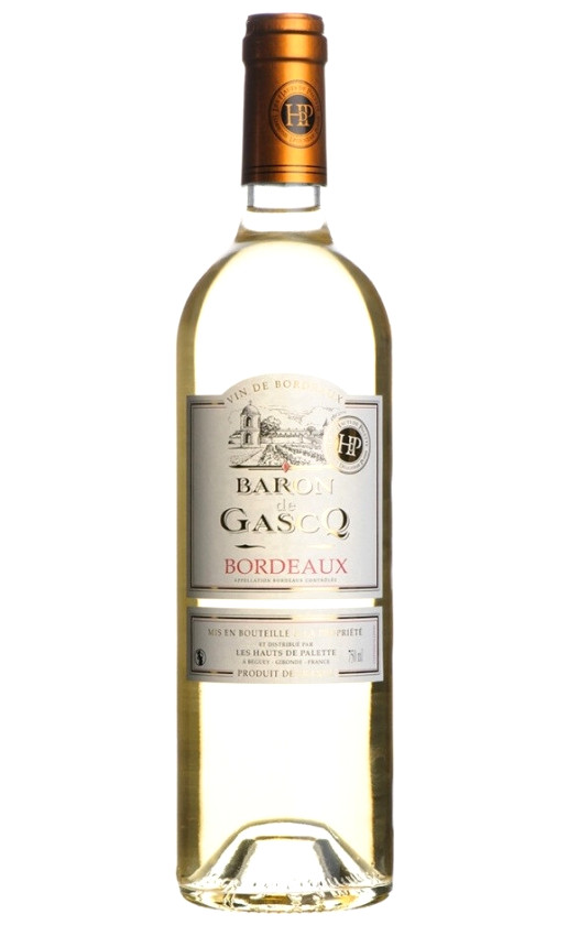 Wine Baron De Gascq Blanc Moelleux Bordeaux