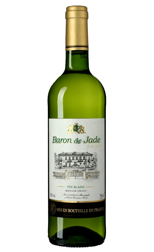 Wine Baron De Jade Vin Blanc Medium Sweet