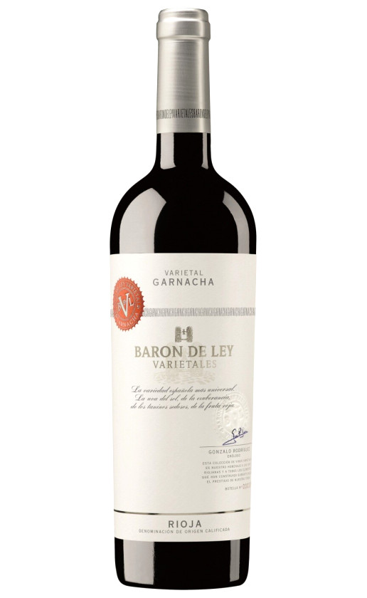 Вино Baron de Ley Varietales Garnacha Rioja 2014