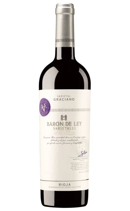Wine Baron De Ley Varietales Graciano Rioja 2014