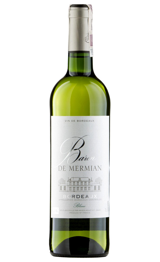 Wine Baron De Mermian Blanc Bordeaux