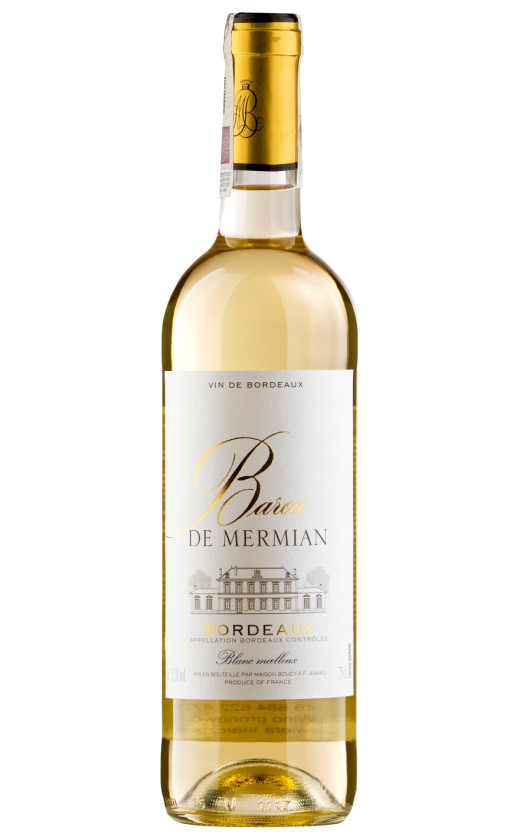 Wine Baron De Mermian Blanc Moelleux Bordeaux