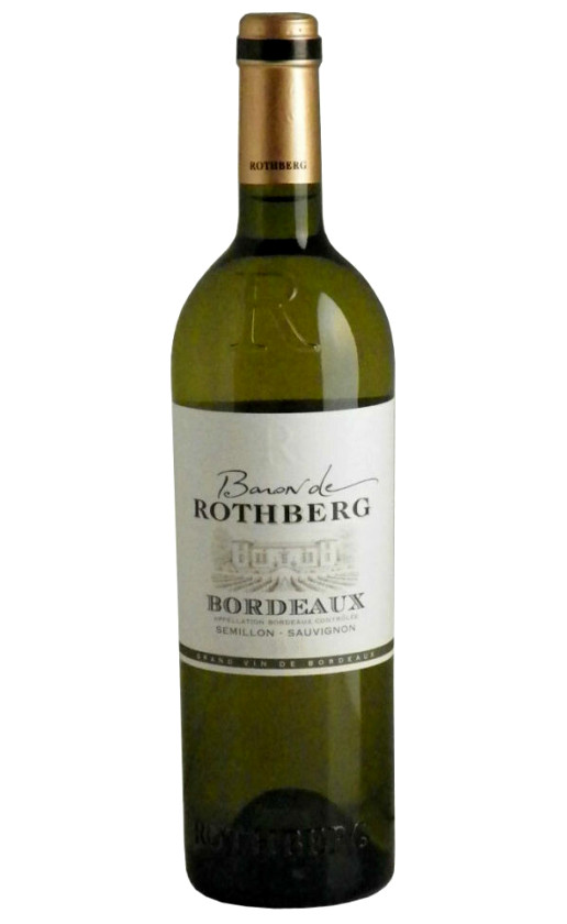 Wine Baron De Rothberg Bordeaux Blanc