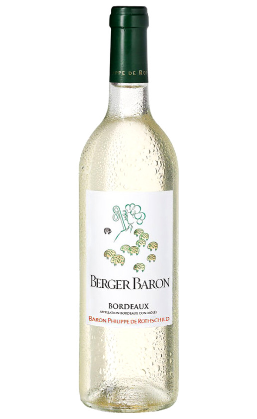 Вино Baron Philippe de Rothschild Berger Baron Blanc Bordeaux