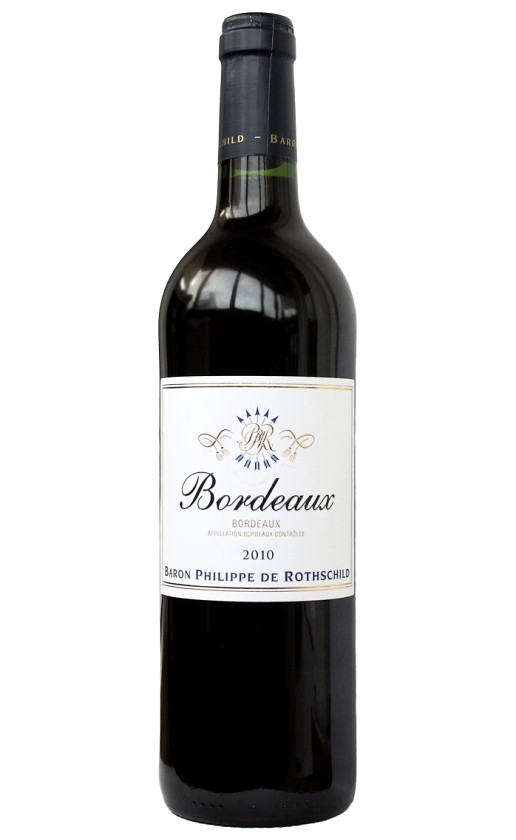 Wine Baron Philippe De Rothschild Bordeaux Rouge 2010
