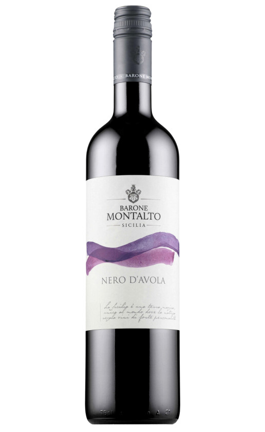 Wine Barone Montalto Nero Davola Terre Siciliane