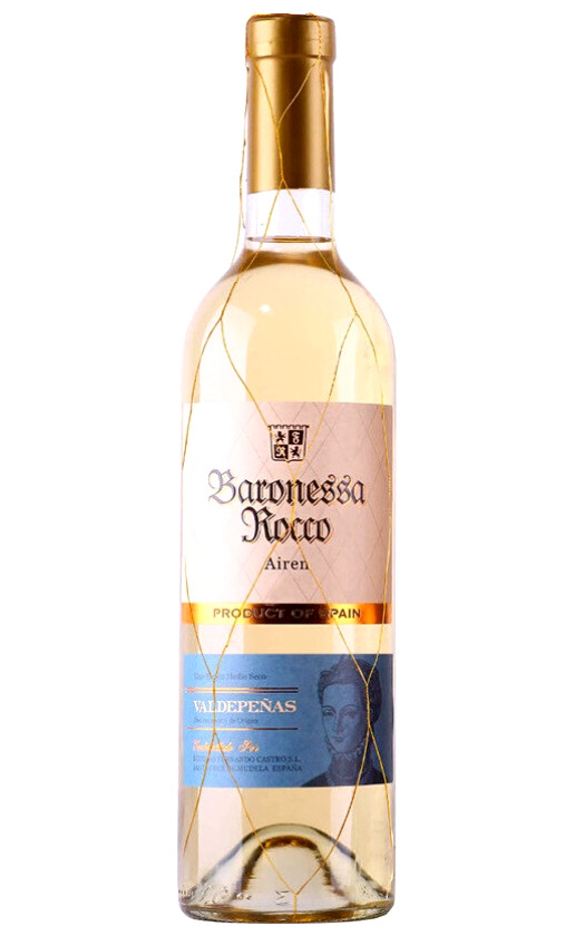 Вино Baronessa Rocco Airen Semiseco La Mancha