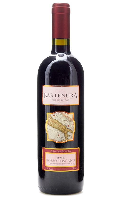 Вино Bartenura Rosso Toscano