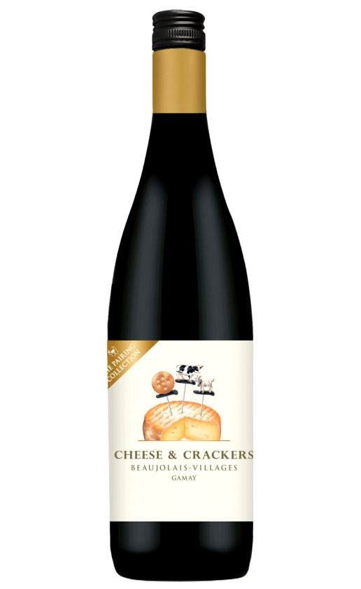 Wine Barton Guestier Cheese Crackers Beaujolais Villages Rouge