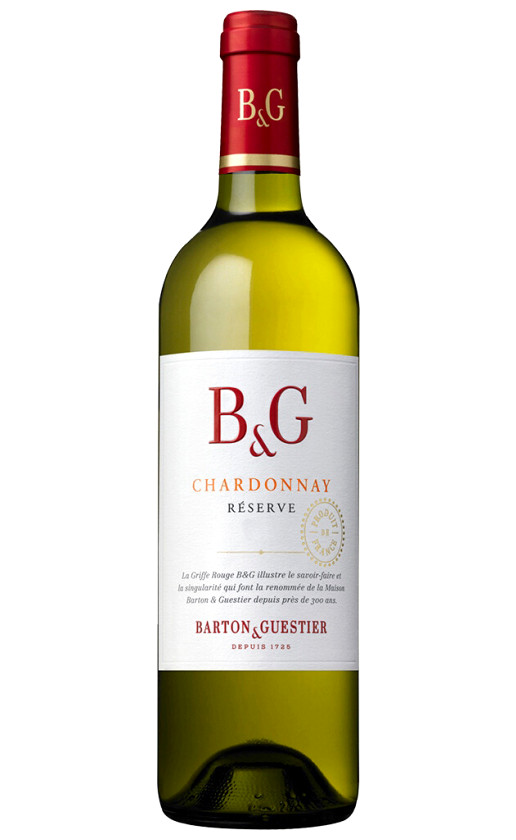 Вино Barton Guestier Reserve Chardonnay