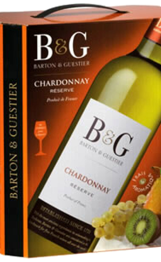 Wine Barton Guestier Reserve Chardonnay Bag In Box