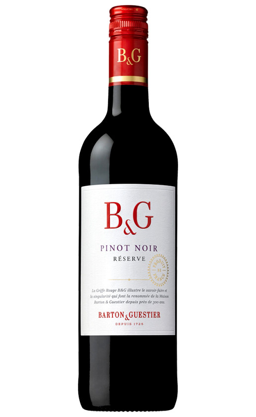 Wine Barton Guestier Reserve Pinot Noir Ile De Beaute