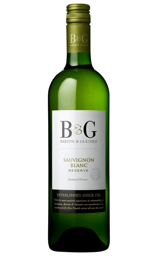 Вино Barton Guestier Reserve Sauvignon Blanc Cotes de Gascogne