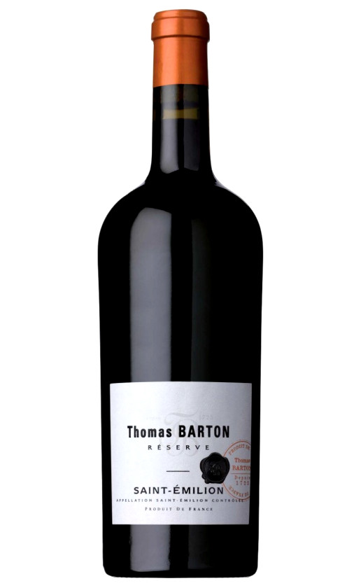 Вино Barton Guestier Thomas Barton Reserve Saint-Emilion