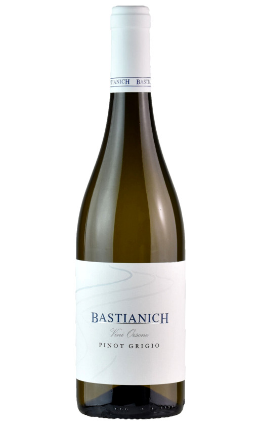Wine Bastianich Vigne Orsone Pinot Grigio Friuli Colli Orientali 2018