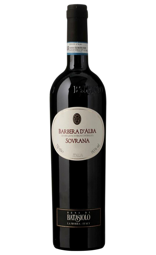 Вино Batasiolo Sovrana Barbera d'Alba 2018