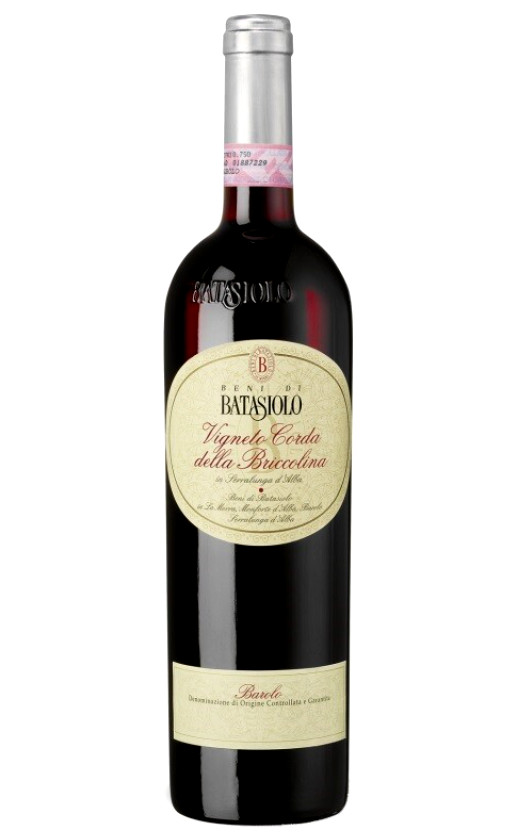 Вино Batasiolo Vigneto Corda della Briccolina Barolo 2006
