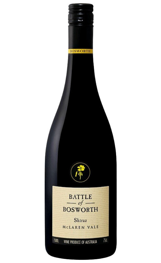 Wine Battle Of Bosworth Shiraz Mclaren Vale 2017
