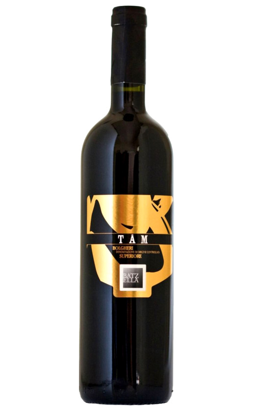 Вино Batzella Tam Bolgheri Superiore 2015