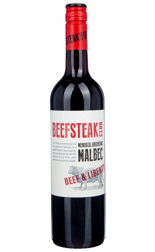 Вино Beefsteak Club Beef Liberty Malbec