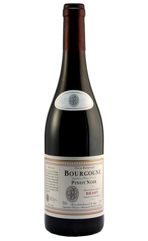 Wine Bejot Bourgogne Pinot Noir 2015