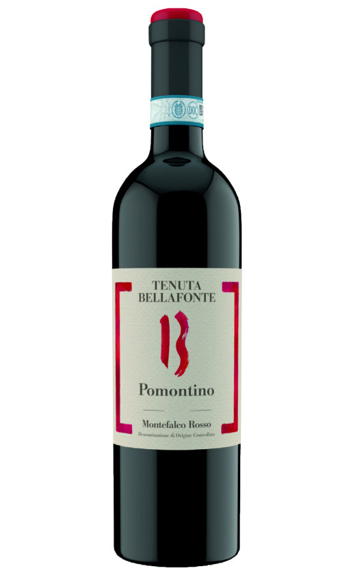 Wine Bellafonte Pomontino Rosso Di Montefalco 2017