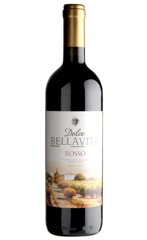 Wine Bellavita Dolce Rosso Da Tavola