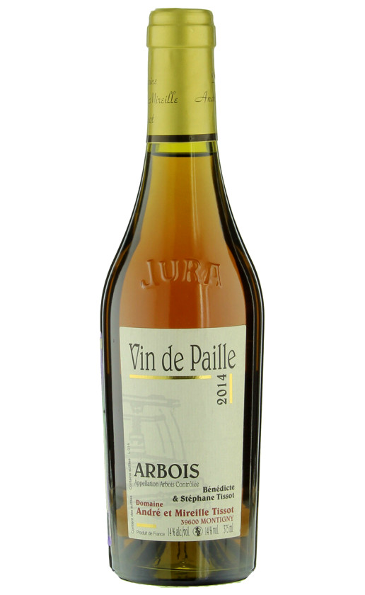 Wine Benedicte Stephane Tissot Vin De Paille Arbois 2014